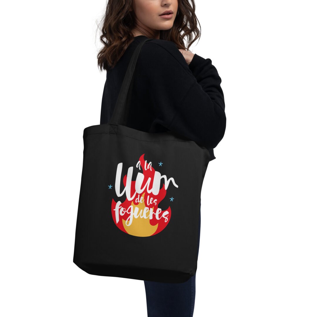 Eco Tote Bag "A la Llum de les Fogueres" - Imagen 2